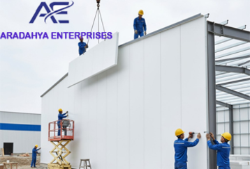 Contractors for Puf Panel Installation Aradhya Enterprises