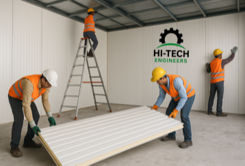 Hi Tech Engineers PUF Panel Installation Contractors